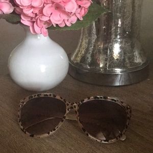 Lucky Brand Cheetah Sunglasses